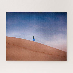 Blauer Mann der Sahara Puzzle