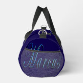 Blauer Marcus-Name, Duffle Bag (Rechts)