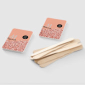 Blauer Marker Logo-Text hinzufügen Dank Rabatt Fächer (Non-assembled)