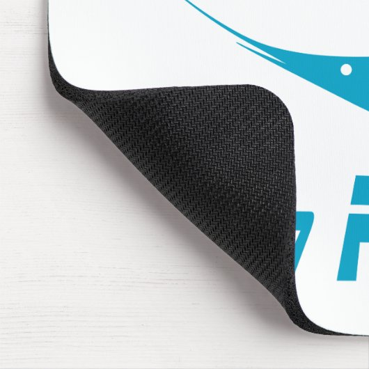 Blauer Marlin Mousepad (Ecke)