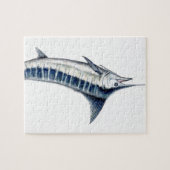 Blauer Marlin Puzzle (Horizontal)