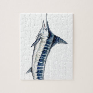 Blauer Marlin Puzzle