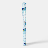 Blauer Marlin springt aus dem Ozean Case-Mate iPhone Hülle (Rückseite / Links)
