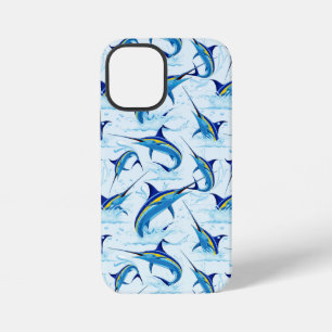 Blauer Marlin springt aus dem Ozean iPhone 12 Mini Hülle