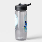 Blauer Marlin springt aus dem Ozean Trinkflasche (Links)
