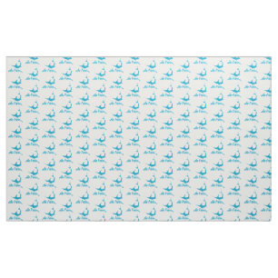 Blauer Marlin Stoff