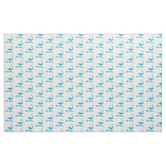 Blauer Marlin Stoff (Yard (91,4 cm))