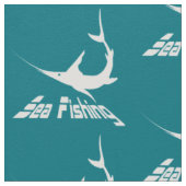 Blauer Marlin Stoff (Nahaufnahme)