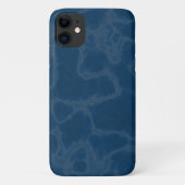 Blauer Marmor Case-Mate iPhone Hülle (Rückseite)