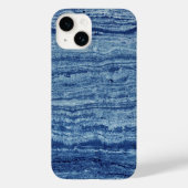 Blauer Marmor Case-Mate iPhone Hülle (Rückseite)