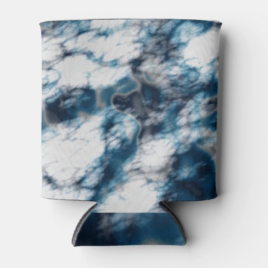 Blauer Marmor Dosenkühler (Vorderseite)