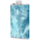 Blauer Marmor Flachmann (Links)