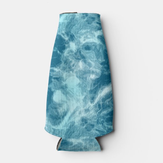 Blauer Marmor Flaschenkühler (Vorderseite)