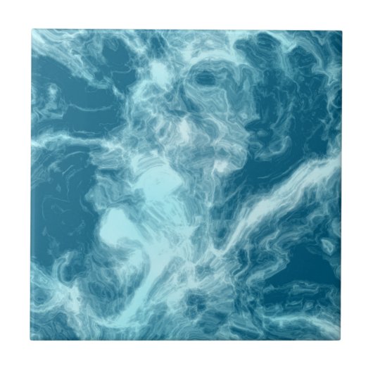 Blauer Marmor Fliese (Vorderseite)