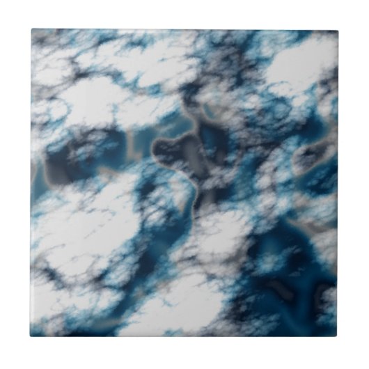 Blauer Marmor Fliese (Vorderseite)