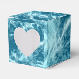 Blauer Marmor Geschenkschachtel