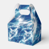 Blauer Marmor Geschenkschachtel (Rückseite)