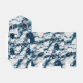 Blauer Marmor Geschenkschachtel (Ungefaltet)