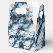Blauer Marmor Geschenkschachtel (Geöffnet)