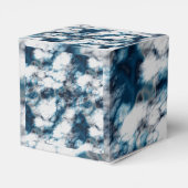 Blauer Marmor Geschenkschachtel (Rückseite)