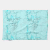Blauer Marmor Geschirrtuch (Horizontal)
