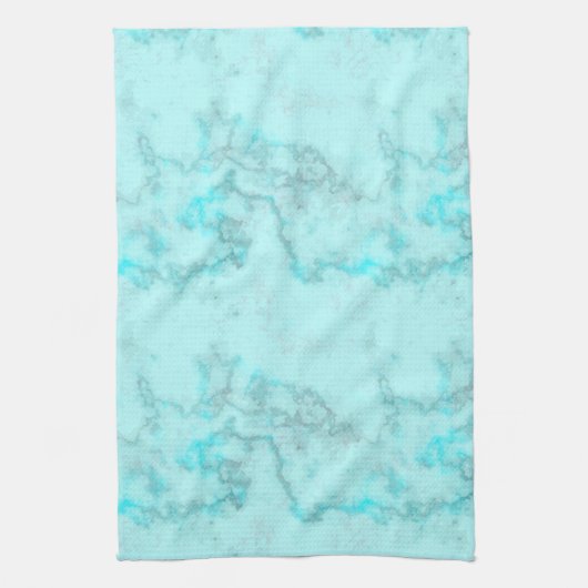 Blauer Marmor Geschirrtuch (Vertikal)