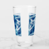 Blauer Marmor Glas (Links)