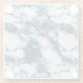 Blauer Marmor Glasuntersetzer (Rückseite)