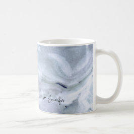 Blauer Marmor Kaffeetasse