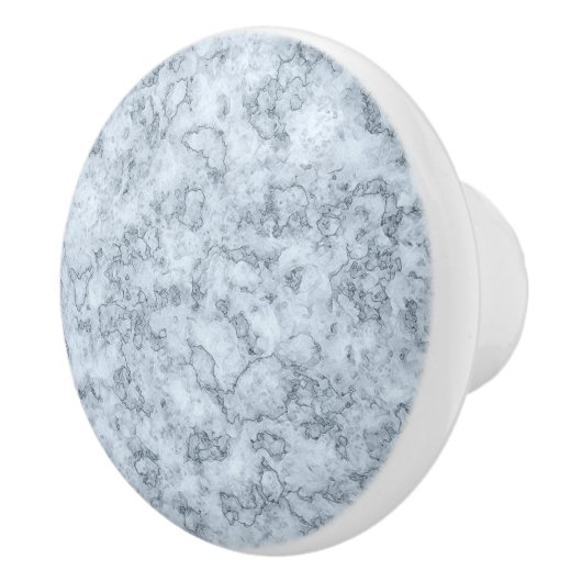 Blauer Marmor Keramikknauf (Rechts)