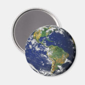 Blauer Marmor Magnet (Vorderseite/Rückseite)