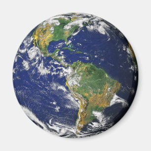 Blauer Marmor Magnet