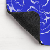 Blauer Marmor... Mousepad (Ecke)