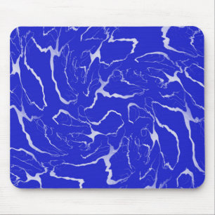 Blauer Marmor... Mousepad