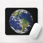 Blauer Marmor Mousepad (Mit Mouse)