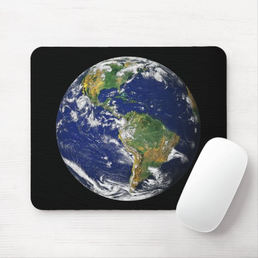 Blauer Marmor Mousepad (Mit Mouse)