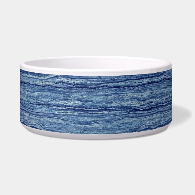 Blauer Marmor Napf (Vorderseite)