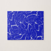 Blauer Marmor... Puzzle (Horizontal)