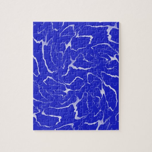 Blauer Marmor... Puzzle (Vertikal)