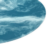 Blauer Marmor Schneidebrett (Ecke)