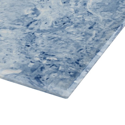 Blauer Marmor Schneidebrett (Ecke)