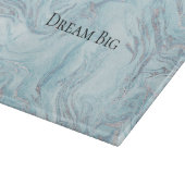 Blauer Marmor Schneidebrett (Ecke)