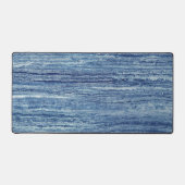 Blauer Marmor Schreibtischunterlage (Vorderseite)