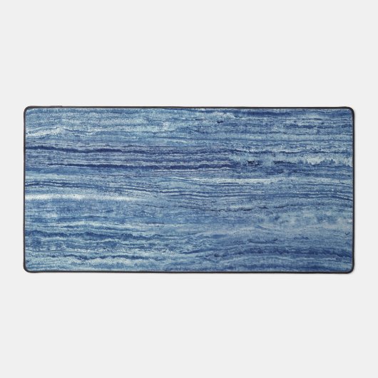 Blauer Marmor Schreibtischunterlage (Vorderseite)