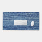 Blauer Marmor Schreibtischunterlage (Tastatur & Maus)