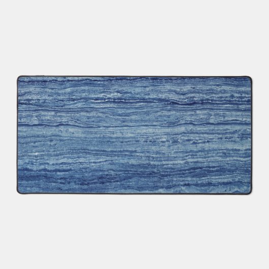 Blauer Marmor Schreibtischunterlage (Vorderseite)