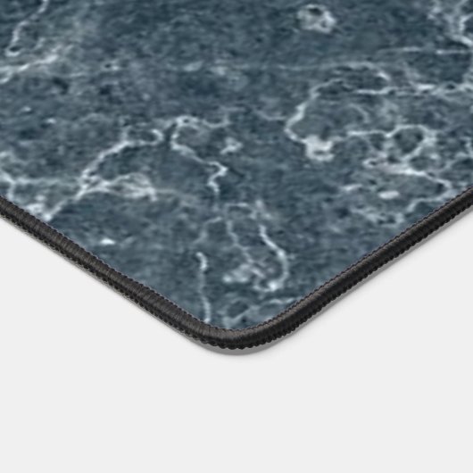 Blauer Marmor Schreibtischunterlage (Ecke)