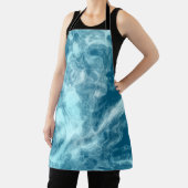 Blauer Marmor Schürze (InSitu)