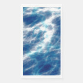 Blauer Marmor Serviette (Vorderseite)