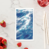 Blauer Marmor Serviette (Beispiel)